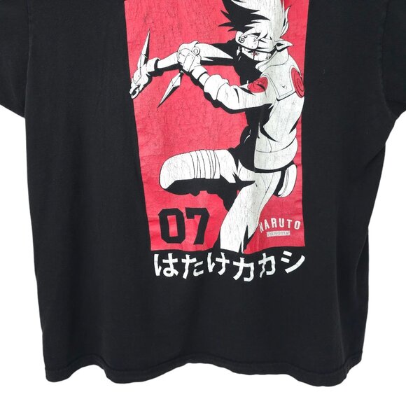 Naruto Shippuden Collection Graphic T Shirt READ Mens 2XL Crew Neck Short Sleeve - Picture 13 of 16